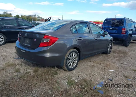 2012 Honda Civic Ex from USA, damaged, VIN 19XFB2F83CE308983